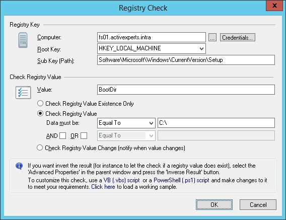 Monitor Registry